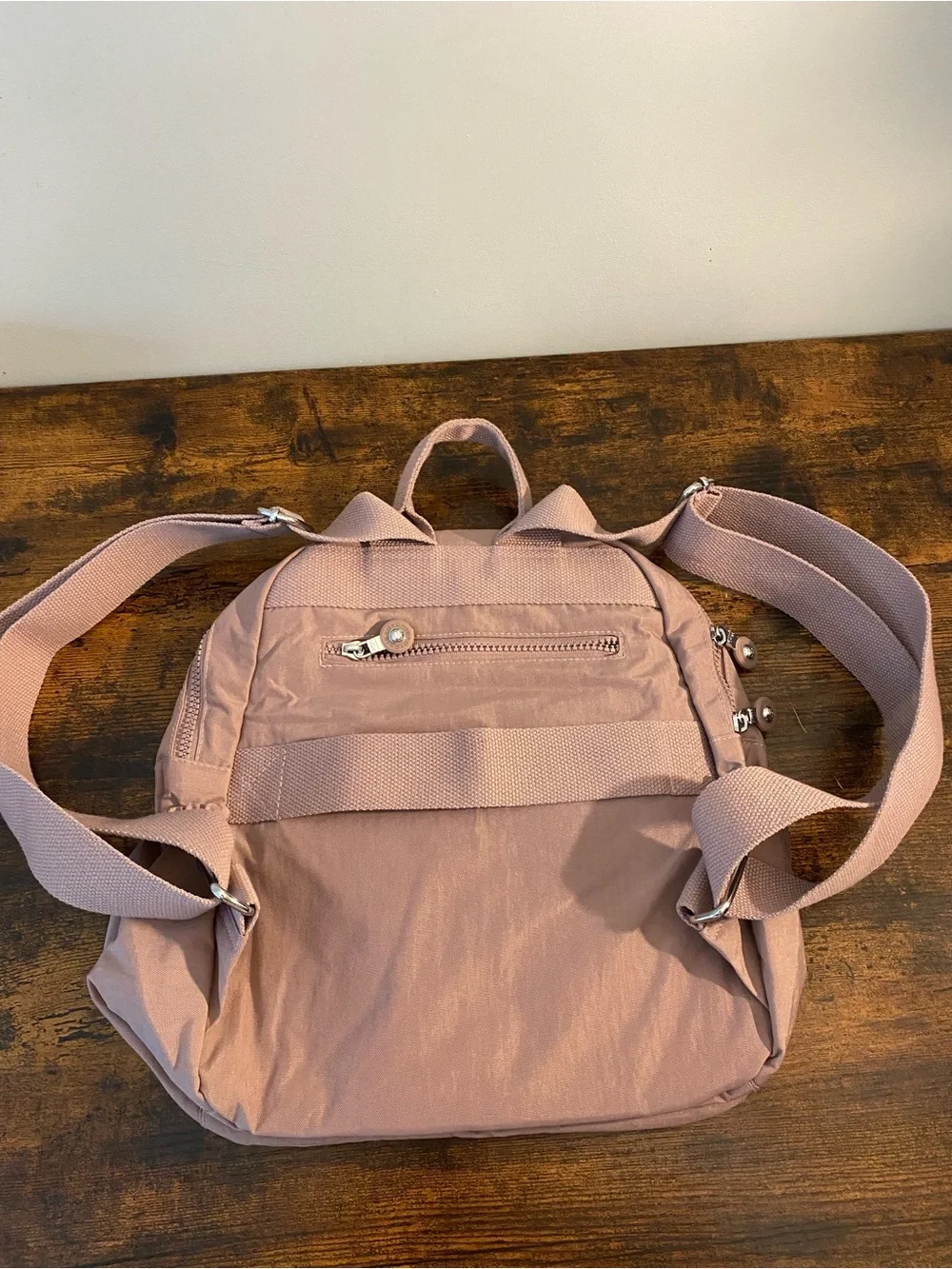 Chibao Blush Pink Women's Backpack - Casual Everyday Bag